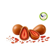 Milat Sütlü Çikolatalı Çilek Draje 1 KG