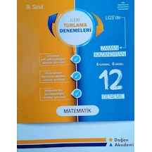 Doğan Akademi 8. Sınıf LGS Matematik Zaman Kazandıran