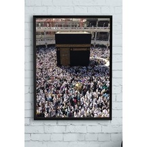 Pster11435 Kabe Çerçeveli Tablo 3 30 X 40cm 7/8 Yaş
