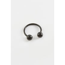 1 Cm Septum Çelik Piercing 1 Adet Çok Renkli