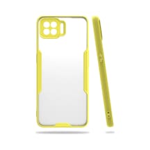 Newface - 439 - Oppo A73 Kılıf Platin Silikon - Edntrend - - Sarı