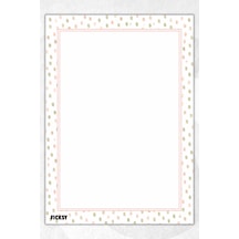 A5 Bloknot Çizgisiz Defter - 50 Yaprak - Memopad - Notepad - Not Defteri - Not Kağıdı - 3743 Çok Renkli