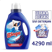Bingo Ultra Beyaz Ekonomi Paketi Sıvı Deterjan 4290 ML