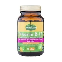 Mindivan Vitamin B12 &Ginkgo Bloba Eki & L Arginin