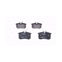 Renault Modus 1.2 16V Hi-Flex 2004-2020 Bosch Arka Fren Balatası