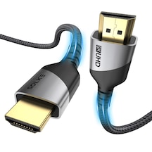 Solke Hdmı 2.1 Kablo 8k 60hz 4k 120hz 48gbps Ultra High Speed Örgülü Alüminyum 3 M