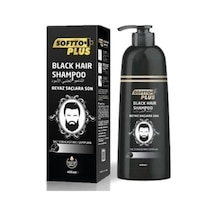 Softto Plus Şampuan 350ml. Black Hair Tüm Saç Tipleri
