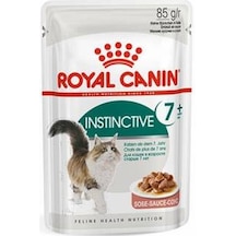 İnstinctive 7+ Gravy Pouch Yaşlı Kedi Konservesi 12 Adet 85 Gr
