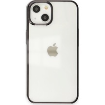 Apple Uyumlu   iPhone 14 Plus Kılıf Element Silikon - Siyah