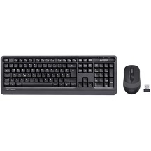 A4Tech FG1010F USB Kablosuz F Klavye Mouse Set Siyah