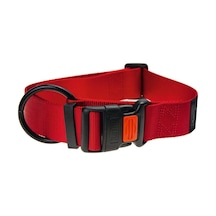 Kilitli Boyun Tasma, Köpek, S 30-45 Cm, Kırmızı Çok Renkli