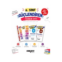 Ankara Yayıncılık 2027 6. Sınıf Türkçe + Matematik + Sosyal Bilgiler Yeni Müfredat Bağlam Temelli Güçlendiren Fasikülleri Seti 3 Kitap
