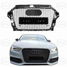 Audi A3 2012-2013-2014 .b Sedan 8v Siyah Rs3 Ön Panjur