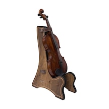Ahşap Keman Standı Sehpası F-Amanet Donizetti