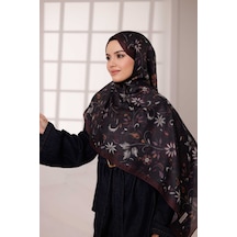 Mimiyum Rüya Desen-soft Şal Bordo Çok Renkli