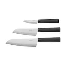 Ikea Förslag 3 Parça Mutfak Bıçağı Seti 31 Cm Siyah