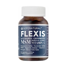 Sepe Natural Flexis Glukozamin Kondroitin Msm Boswellia Vitamin C 60 Kapsül