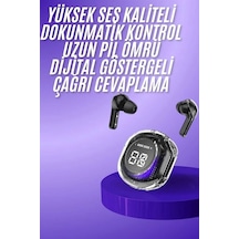 Zenvia Yeni Nesil Bluetooth Kulaklık Dijital Göstergeli Dokunmatik 5.3 Kablosuz Znv2026