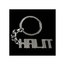 Halit - 436 - - Kmrsfres - İsimli Anahtarlık- Çok Renkli