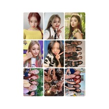 Itzy Grubu N0 3 -kpop- 9 Lu Fotokart Seti