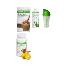 Herbalife Çikolata Shake Aloe Suyu 50 Gr Limon Aromalı Çay Ve Shaker Set