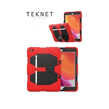 Apple Uyumlu iPad 5. 6. Nesil 2017 2018 9.7" Inc Kılıfı Defender Tank Zırh Silikon Kılıf Ekran Koruyuculu