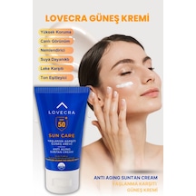Güneş Kremi Spf 50+ Yüksek Uva/uvb Koruma Yağsız Ve Leke Karşıtı Yüz Kremi 50ml