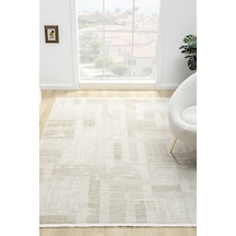 Hernes Krem Bej Salon Oturma Odası Çocuk Odası Yatak Odası Halısı Hm-6014
