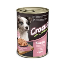 Crocus Kuzu Etli Yavru Köpek Yaş Mama 400 G