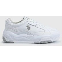 U.S. Polo Assn. 4M JUDY WMN 4FX Kadın  Beyaz Sneaker