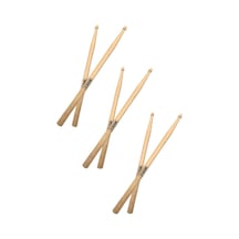 Midex Maple-100-5a-3x Ahşap Akça Ağaç Bateri Baget Davul Bageti 5a Drumsticks 3 Çift