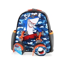 Ccskids Anaokulu Çantası Köpekbalığı Kod:51757 Okul Çantası Karışık