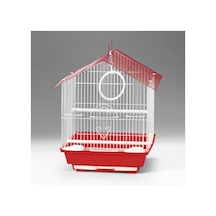 Kuş - 564 - Kafesi Karışık Renkli 30 X 23 - Flzdgnkr - X 39