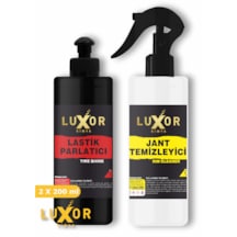 Luxor Kimya 2 Li Set Jant Temizleyici & Lastik Parlatıcı 2 X 200
