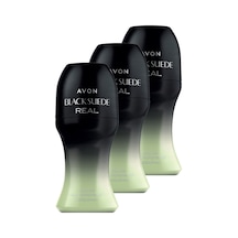 Black Suede Real Erkek Rollon 50 Ml. Üçlü Set - 612176592