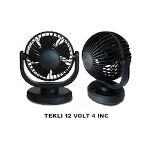 Beyaztuning 12 Volt Tek Başlı 4Inç Araç Içi Fan Oto Vantilatör