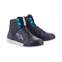 Alpinestars Chrome Drystar Korumalı Kadın Motosiklet Botu Siyah Mavi