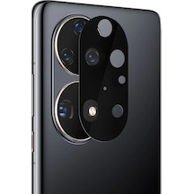 Microsonic Huawei P50 Pro Kamera Lens Koruma Camı V2 Siyah