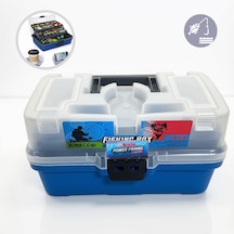 14 inch Balıkçı Takım Çantası -Bardaklık & Telefon Bölmeli Profesyonel Organizer