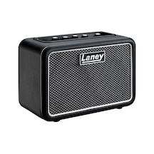 Laney Mını-stb-superg Bluetooth Pil İle Çalışan Gitar Amp Akıllı Telefon Arayüzlü - 6w - Supergroup Edition Siyah