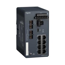 Mcsesm103f2cu0 - Modicon Yönetilen Anahtar - Bakır İçin 8 Bağlantı Noktası + Fiber Optik Çok Modlu İçin 2 Bağlantı Noktası