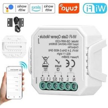 Pazly Jms Tuya Wifi Garaj Kapısı Açıcı Denetleyicisi, Cep Telefonu Alexa İle Uyumlu Uzaktan App Kontrolü