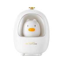 Soulader Kedi Köpek Işıkli Uyku Kabı Akşam Aydınlatma Ünitesi Beyaz