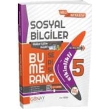 5. Sınıf Sosyal Bilimler Bumerang Konu Anlatımlı Günay Yayınları