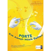 Müzik Serüveni Çok Amaçlı Müzik Defteri 1-4 Sınıflar Porte N11.1826