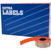 Fdm Labels Turuncu Meto Etiketi 4 No 42 Rulo