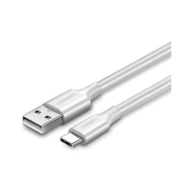 Ugreen Type-C Usb 2.0 Data Ve Şarj Kablosu (Beyaz) 1 Metre