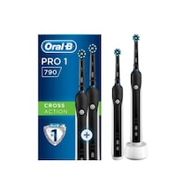 Oral-B Pro1 790 Black Edition Cross Action Şarj Edilebilir Diş Fırçası 2'li