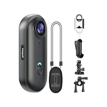 Mini 4k Wıfı Aksiyon Kamerası Vücut Kamerası Giyilebilir Video Kaydedici Hafıza Kartı Dahil