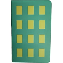 Turkuaz Mavi Çizgisiz Defter